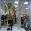 Vitrine comemorativa Santos.